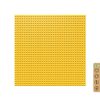 BiOBUDDi® BB-0095 | építőjáték alaplap - 100% kompatibilis minden más kedvelt márkával | 32x32 bütyök sárga