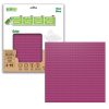 BiOBUDDi® BB-0095 | építőjáték alaplap - 100% kompatibilis minden más kedvelt márkával | 32x32 bütyök fukszia