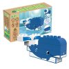 BiOBUDDi® BB-0101 | bio építőjáték | Sarkvidék - 2 az 1-ben bálna vagy fóka - 100% kompatibilis minden más kedvelt márkával