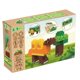   BiOBUDDi BB-0186 | bio építőjáték | Stegosaurus - 100% kompatibilis minden más kedvelt márkával