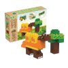 BiOBUDDi® BB-0186 | bio építőjáték | Stegosaurus - 100% kompatibilis minden más kedvelt márkával