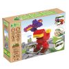 BiOBUDDi® BB-0187 | bio építőjáték | T-rex és Pterodactyl - 100% kompatibilis minden más kedvelt márkával