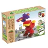 BiOBUDDi BB-0187 | bio építőjáték | T-rex és Pterodactyl - 100% kompatibilis minden más kedvelt márkával