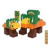 BiOBUDDi® BB-0188 | bio építőjáték | Triceratops - 100% kompatibilis minden más kedvelt márkával