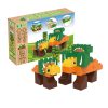 BiOBUDDi® BB-0188 | bio építőjáték | Triceratops - 100% kompatibilis minden más kedvelt márkával
