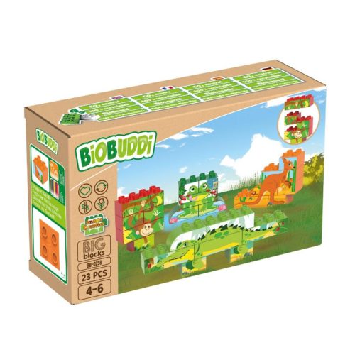 BiOBUDDi® BB-0258 | bio építőjáték | Vadvilág képalkotás - 100% kompatibilis minden más kedvelt márkával