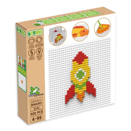 BiOBUDDi® BB-2016 | bio mozaik építőjáték készlet | Hal vagy rakéta