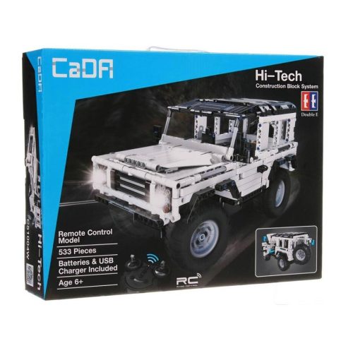 CaDA® C51004W - Távirányítós Off-road terepjáró - 100% technic-kompatibilis építőjáték