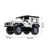 CaDA® C51004W - Távirányítós Off-road terepjáró - 100% technic-kompatibilis építőjáték