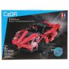CaDA® C51009W - Red Storm piros sportkocsi - 100% technic-kompatibilis építőjáték