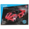 CaDA C51009W - Távirányítós Red Storm piros sportkocsi - 100% technic-kompatibilis építőjáték