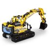 CaDA® C51026W - 2 az 1-ben robot & excavator - 100% technic-kompatibilis építőjáték