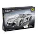 CaDA C51071W - Távirányítós Lotus Evija versenyautó építőjáték - 100% kompatibilis minden más kedvelt márkával