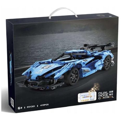 CaDA® C51301W - Távirányítós Helios sportautó - 100% technic-kompatibilis építőjáték