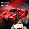 CaDA® C51304W - Távirányítós Red Blade sportautó - 100% technic-kompatibilis építőjáték