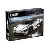 CaDA® C51305W - Távirányítós Storm sportautó - 100% technic-kompatibilis építőjáték