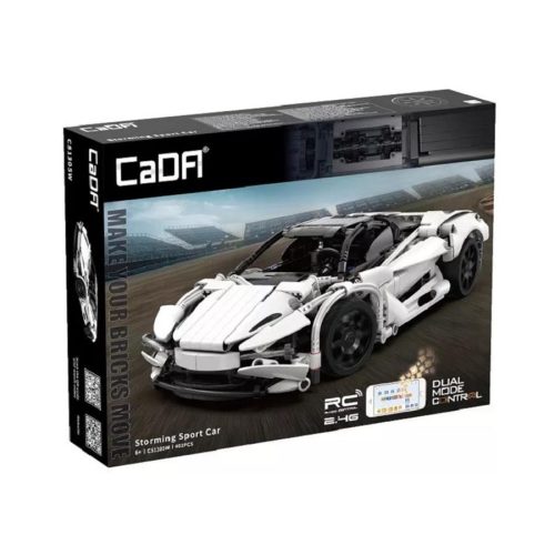 CaDA® C51305W - Távirányítós Storm sportautó - 100% technic-kompatibilis építőjáték