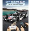 CaDA® C51307W - Távirányítós GT Supercar - 100% technic-kompatibilis építőjáték