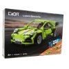 CaDA® C52024W - Legend zöld sportkocsi - 100% technic-kompatibilis építőjáték
