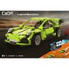 CaDA® C52024W - Legend zöld sportkocsi - 100% technic-kompatibilis építőjáték