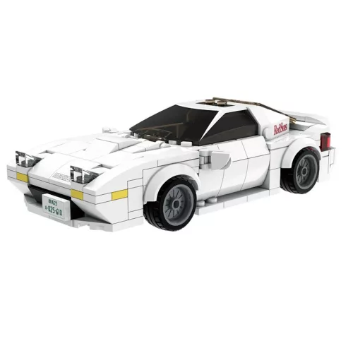 CaDA C55012W - Initial-D Mazda FC3S RX-7 Versenyautó építőjáték - 100% kompatibilis minden más kedvelt márkával