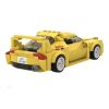 CaDA® C55013W - Initial-D Mazda FD3S RX-7 Versenyautó építőjáték - 100% kompatibilis minden más kedvelt márkával