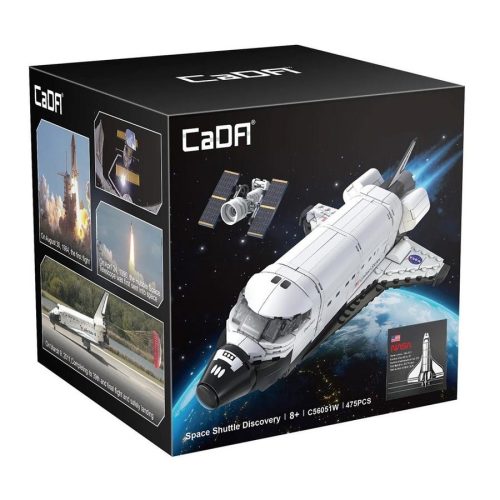 CaDA® C56051W - Discovery Űrsikló építőjáték - 100% kompatibilis minden más kedvelt márkával