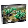 CaDA® C59002W - Dinoszaurusz világ - Távirányítós Triceratopsz - 100% technic-kompatibilis építőjáték