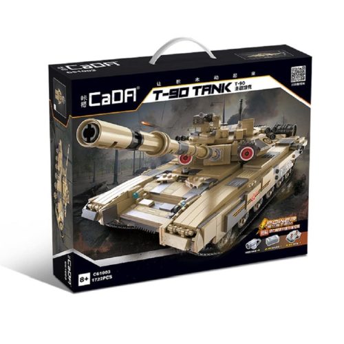 CaDA® C61003W - T-90 harckocsi - 100% technic-kompatibilis építőjáték