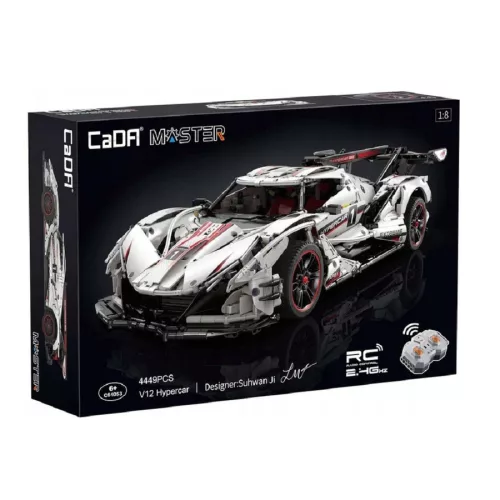 CaDA C61053W - Távirányítós Helios Supercar - 100% technic-kompatibilis építőjáték
