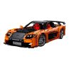 CaDA® C61502W - Távirányítós Mazda RX-7 sportkocsi - 100% technic-kompatibilis építőjáték