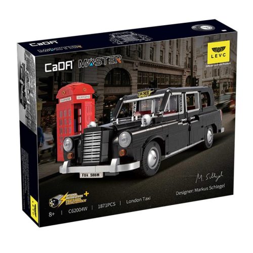 CaDA® C62004W - LEVC London Taxi - 100% technic-kompatibilis építőjáték