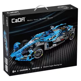   CaDA C64004W – Formula-E versenyautó – 100% technic-kompatibilis építőjáték