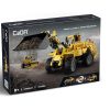 CaDA® C65004W - 2 az 1-ben Dömper vagy homlokrakodó - 100% technic-kompatibilis építőjáték