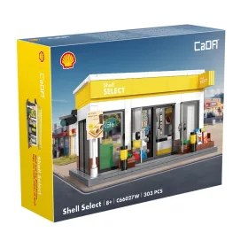   CaDA C66027W – Shell Select  / minimarket építőkészlet - 100% kompatibilis minden más kedvelt márkával