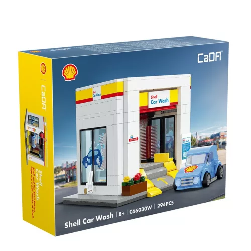 CaDA C66030W – Shell autómosó építőkészlet - 100% kompatibilis minden más kedvelt márkával