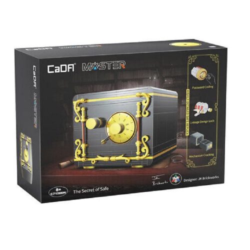 CaDA® C71006W - A Széf Titka - 100% technic-kompatibilis építőjáték
