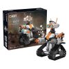 CaDA® C83002W - Távirányítós Z-BOT Kódoló Robot - 100% technic-kompatibilis építőjáték
