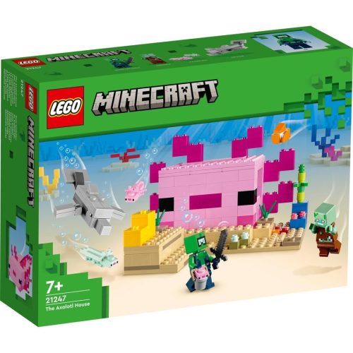LEGO® Minecraft 21247 Az Axolotl ház