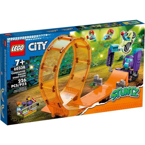 LEGO® City 60338 Csimpánzos zúzós kaszkadőr hurok