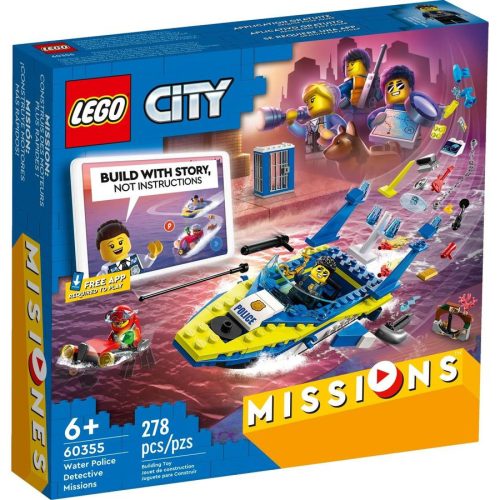 LEGO® City 60355 Vízirendőrség nyomozói küldetés