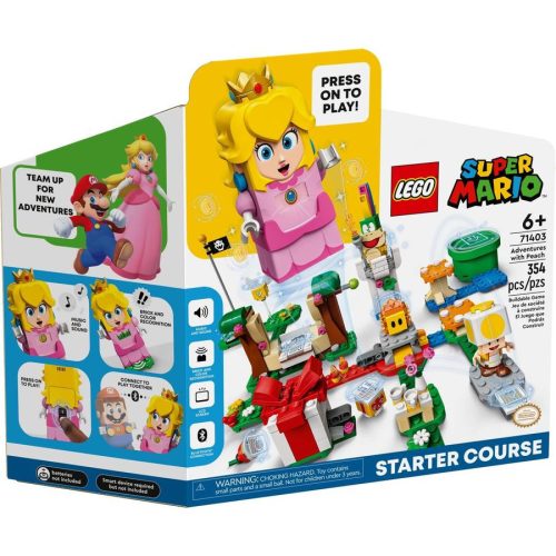 LEGO Super Mario 71403 Peach kalandjai kezdőpálya