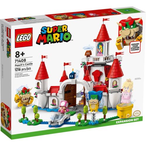 LEGO Super Mario 71408 Peach kastélya kiegészítő szett