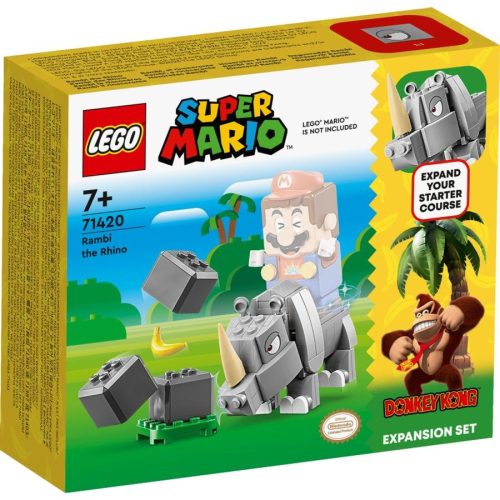 LEGO Super Mario 71420 Rambi az orrszarvú kiegészítő szett