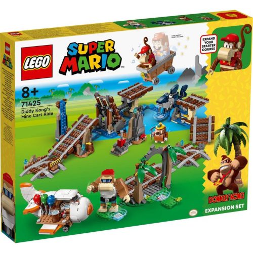 LEGO Super Mario 71425 Diddy Kong utazása a bányacsillében kiegészítő szett