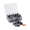 Q-BRiCKS | 300 db-os szürke, 100% kompatibilis építőkocka készlet (alapkockák)