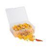 Q-BRiCKS® | 300 db-os vegyes, 100% kompatibilis építőkocka készlet különböző sárga színekben