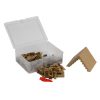 Q-BRiCKS® | 150 db-os, 100% kompatibilis építőkocka készlet | bézs tetőelemek