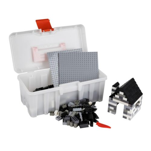 Q-BRiCKS® | 400 db-os, 100% kompatibilis építőkocka készlet | házikó
