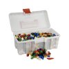 Q-BRiCKS® | 750 db-os vegyes, 100% kompatibilis építőkocka készlet alapszínekben (alapkockák)